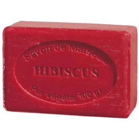 Sapun natural de Marsilia cu HIBISCUS, 100 g