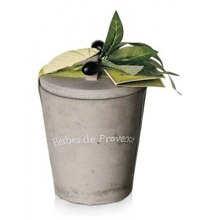 Ierburi de Provence 50g Vas Ceramic Cadou Condimente de Provence