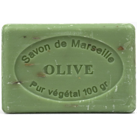 Sapun natural de Marsilia cu MASLINE, exfoliant, 100 g