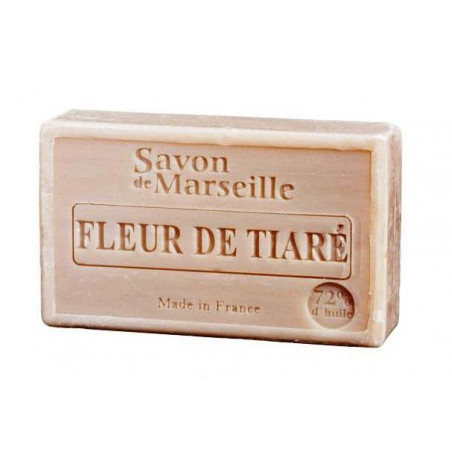 Sapun natural de Marsilia cu FLORI de TIARE, 100 g