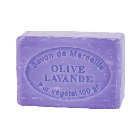 Sapun natural de Marsilia cu MASLINE si LAVANDA, 100 g