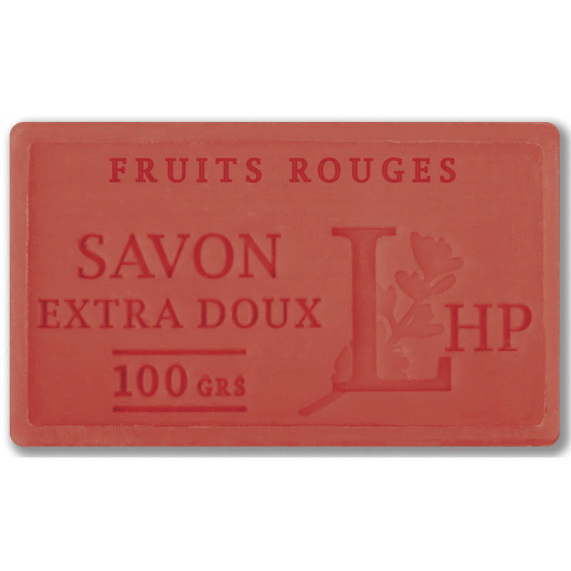 Sapun natural de Marsilia cu FRUCTE ROSII Fruits Rouges 100 g LHP - Provence