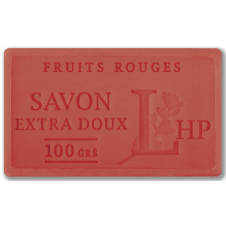 Sapun natural de Marsilia cu FRUCTE ROSII de PADURE Fruits Rouges 100 g LHP - Provence