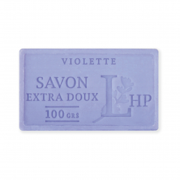 Sapun natural de Marsilia cu VIOLETE, 100g LHP - Provence