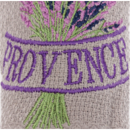 Prosop Brodat de bucatarie cu Motive de Provence LHP Provence GRI