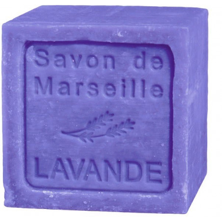Sapun natural de Marsilia cu LAVANDA, 300 g cubic
